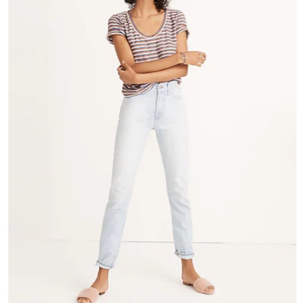 Madewell The Tall Perfect Vintage Jean in Fitzgerald Wash NWOT 26 / 27 fit